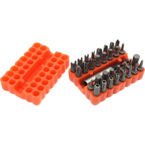 1/4" DR. SECURITY BIT SET 33 PCS - S29H2133S